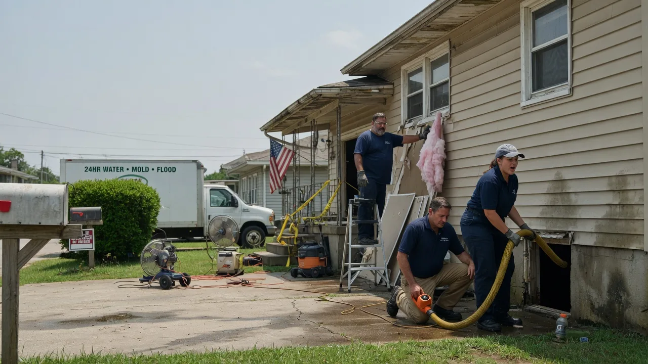 Water Damage Repair in Mechanicsville, VA near me